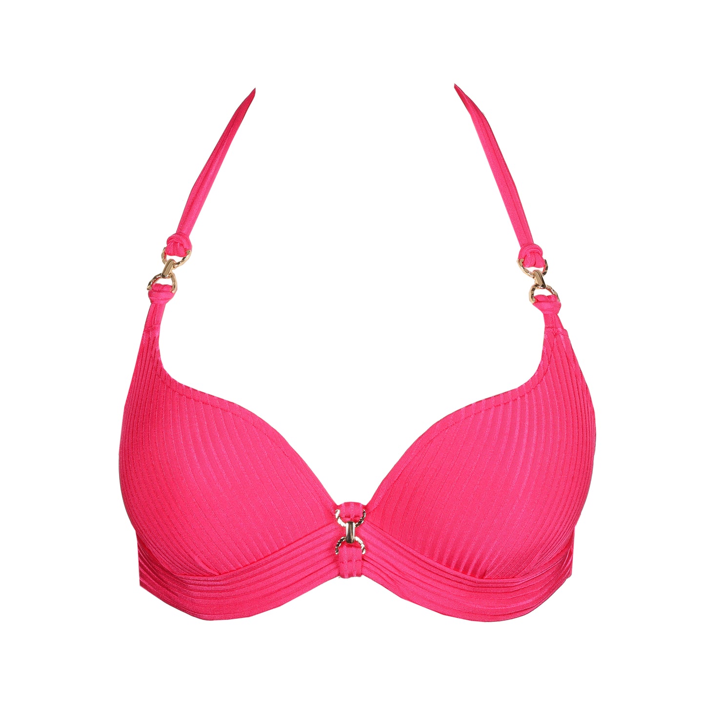 EMLY Dragon Fruit padded bikini top heartshape