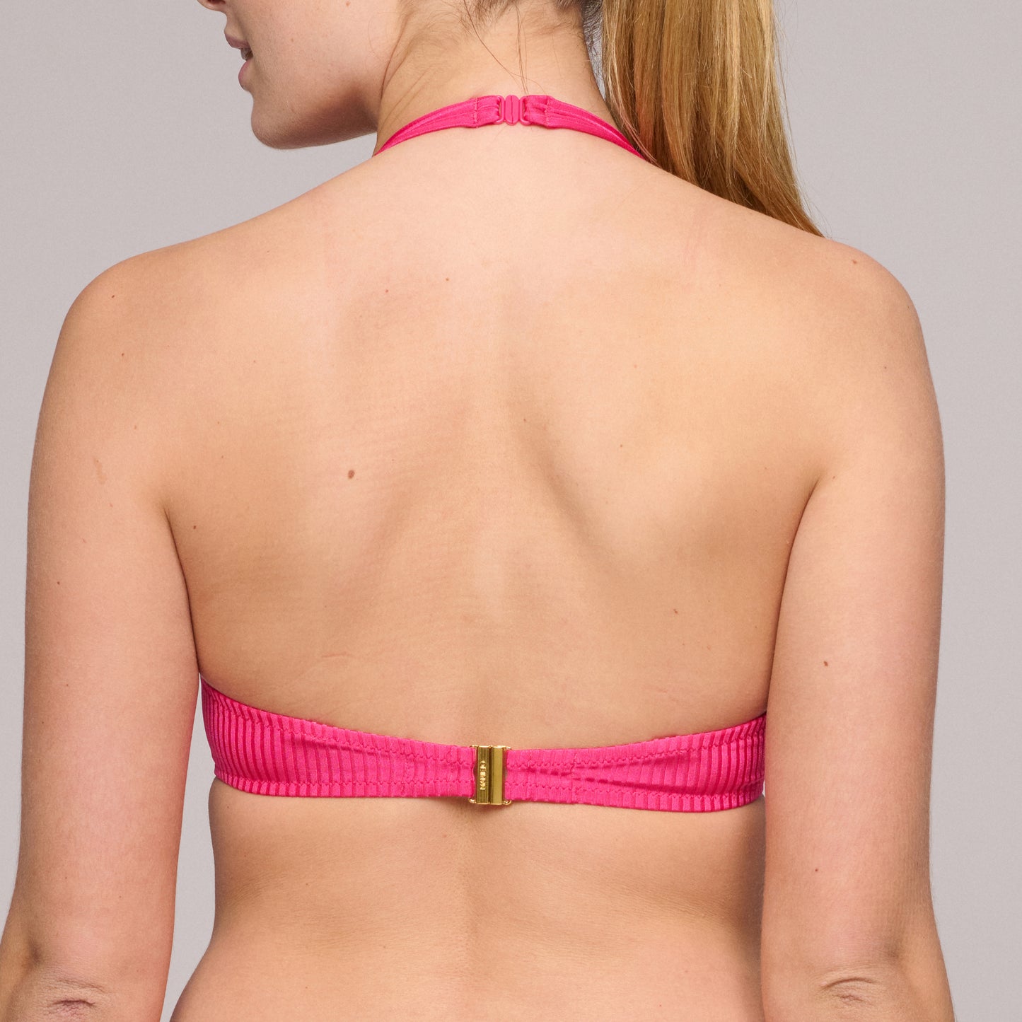 EMLY Dragon Fruit padded bikini top heartshape