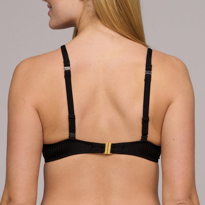 EMLY black push up bikini top