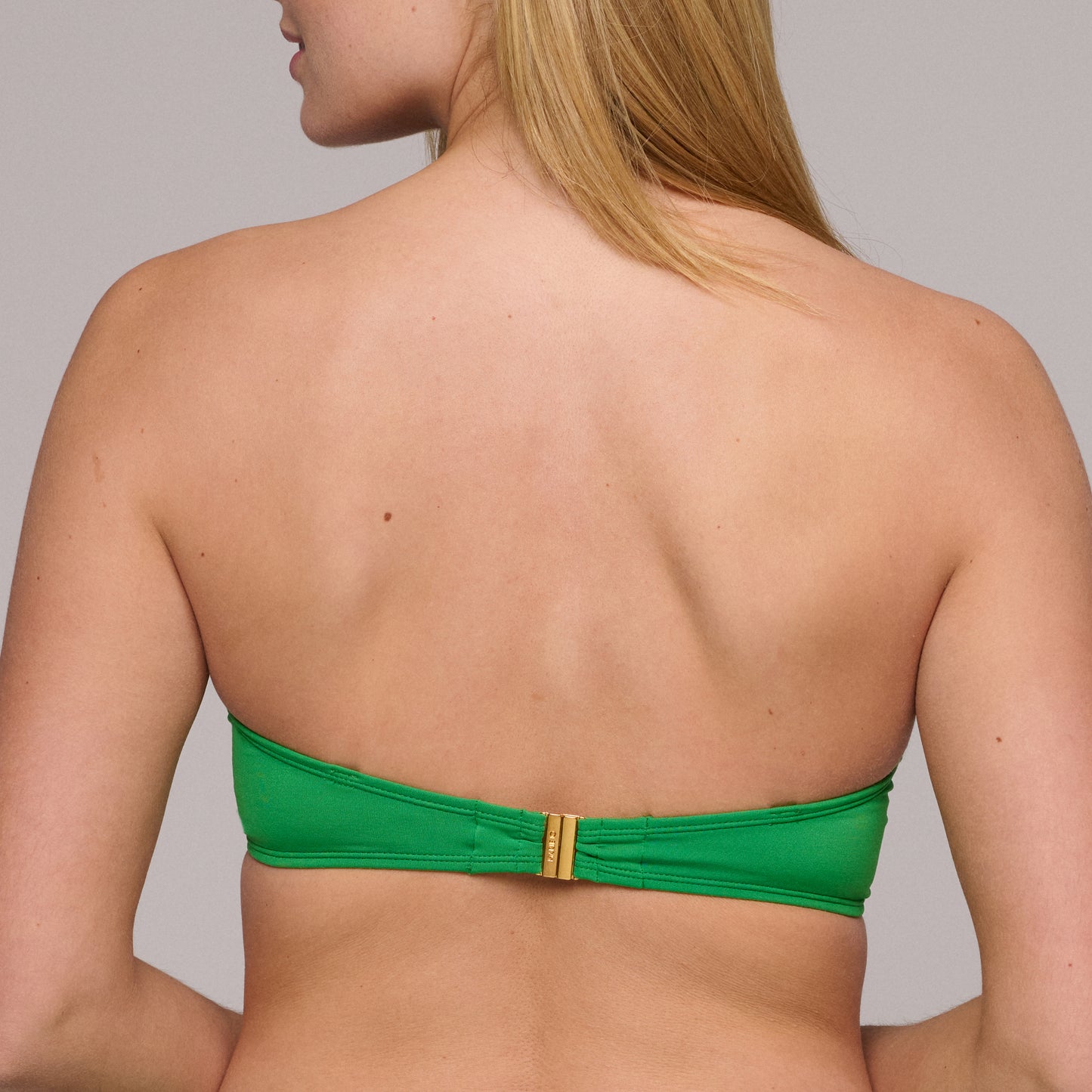 MADURAI Exotic Green padded strapless bikini top