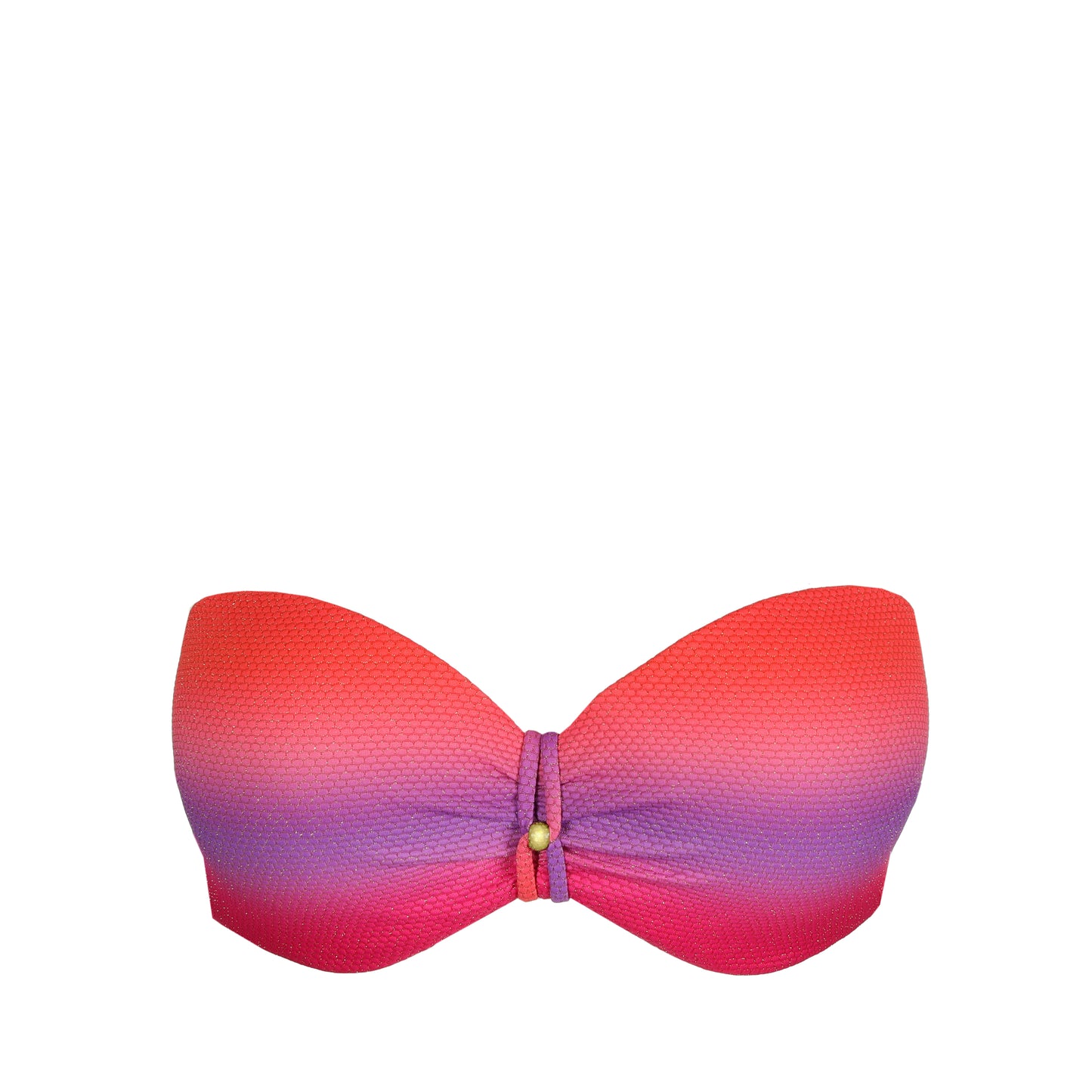 NUSA DUA Spectral padded strapless bikini top