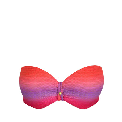 NUSA DUA Spectral padded strapless bikini top
