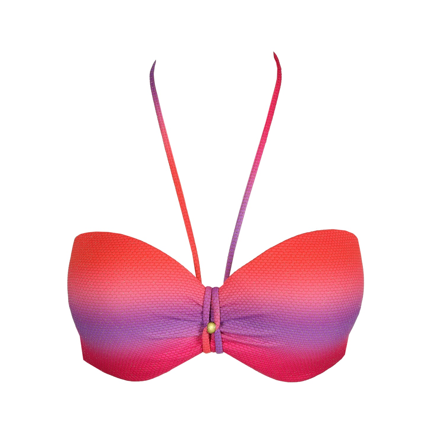 NUSA DUA Spectral padded strapless bikini top