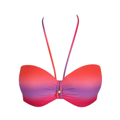 NUSA DUA Spectral padded strapless bikini top