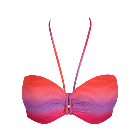 NUSA DUA Spectral padded strapless bikini top