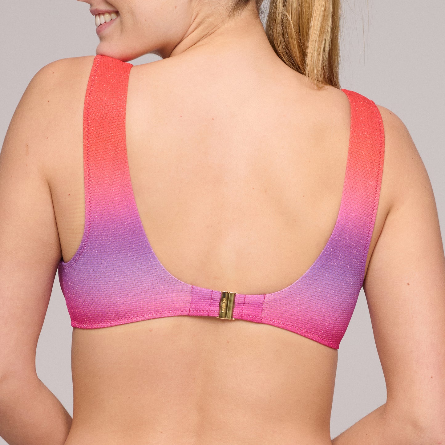 NUSA DUA Spectral padded triangle bikini top