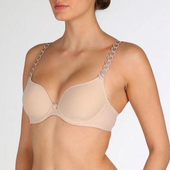 Marie Jo Tom Padded Bra - Heart Shape in Caffé Latte