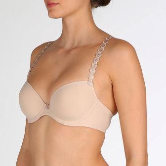Marie Jo Tom Padded Plunge - Bra Caffé Latte