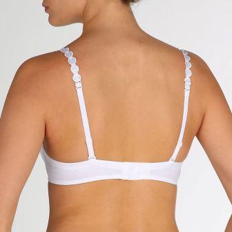 Marie Jo Tom Padded Bra - Balcony in White