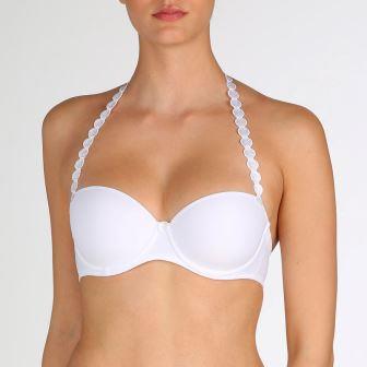 Marie Jo Tom Padded Bra - Balcony in White