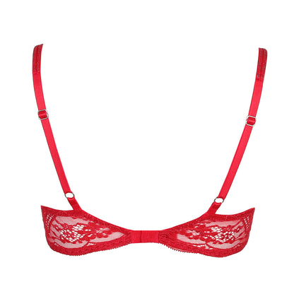 Marie Jo Margot Padded Bra - Balcony in Sangria