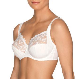 Primadonna Deauville Full Cup Wire Bra in White