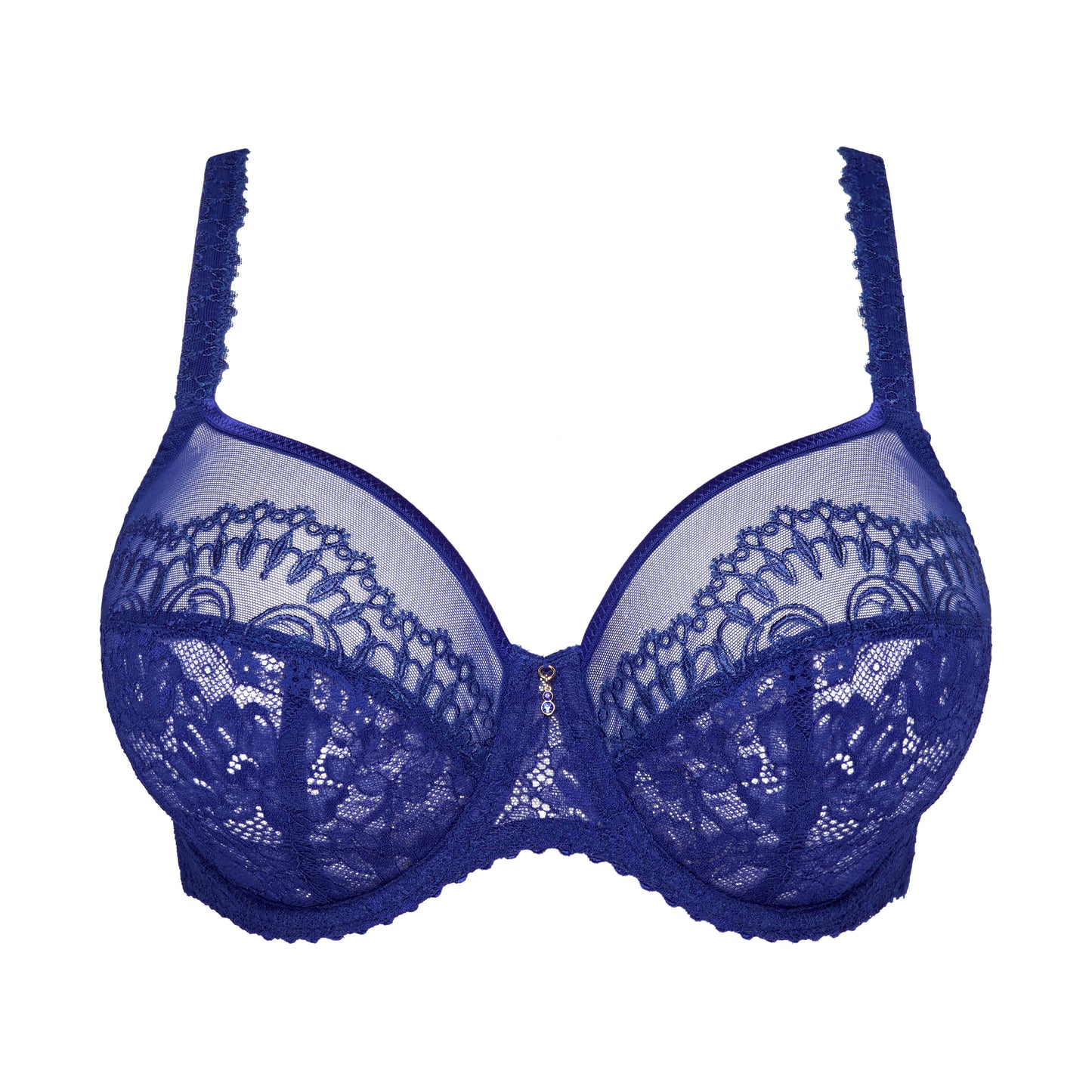 Primadonna SHIMLA balcony bra vertical seam in crazy blue