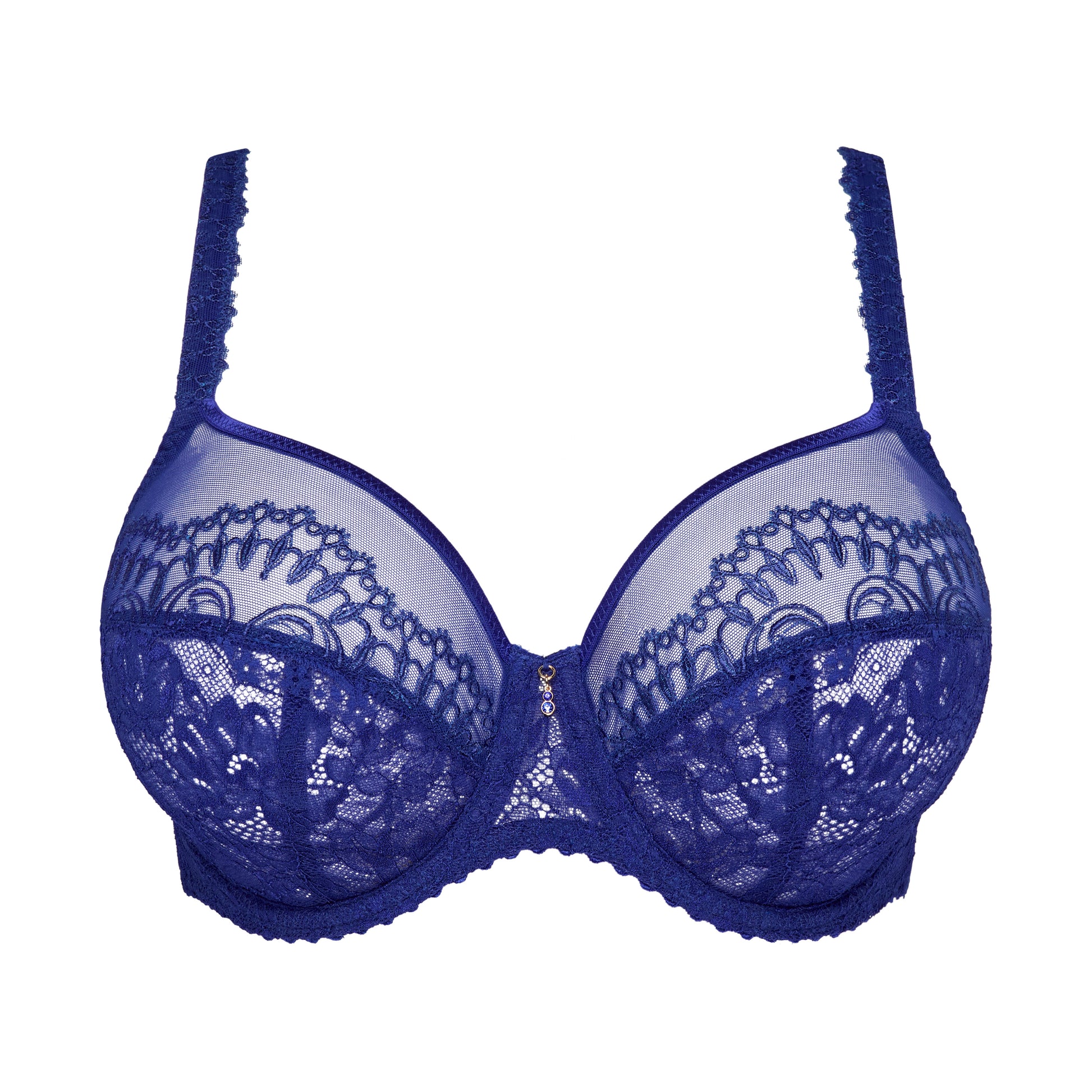 Primadonna SHIMLA balcony bra vertical seam in crazy blue