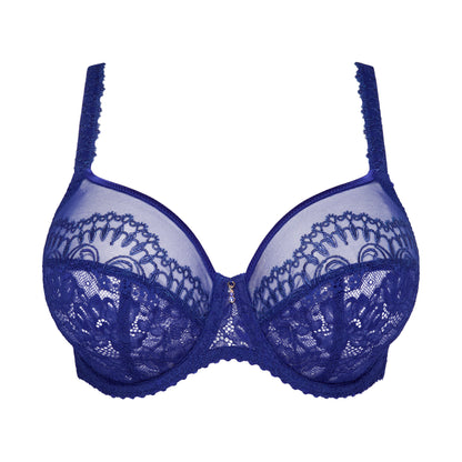 Primadonna SHIMLA balcony bra vertical seam in crazy blue