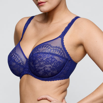 Primadonna SHIMLA balcony bra vertical seam in crazy blue