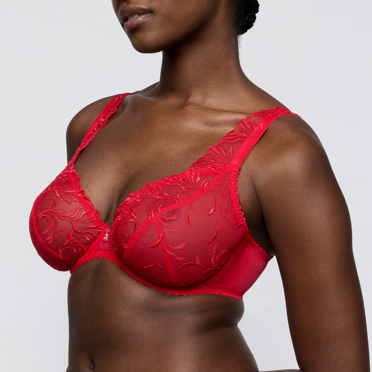 Primadonna SOLISSE plunge bra in true red