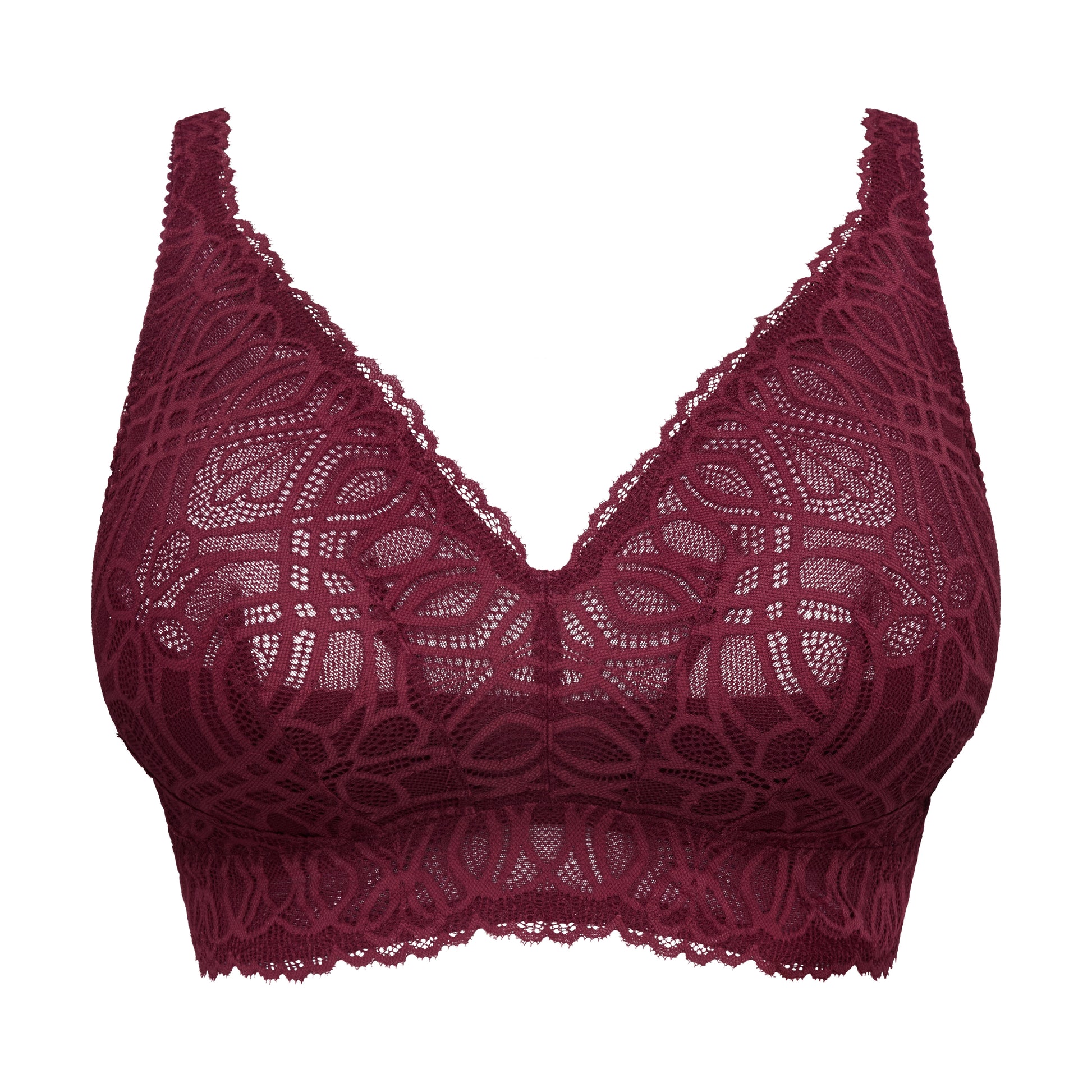 Primadonna SALERNO bralette in evening red