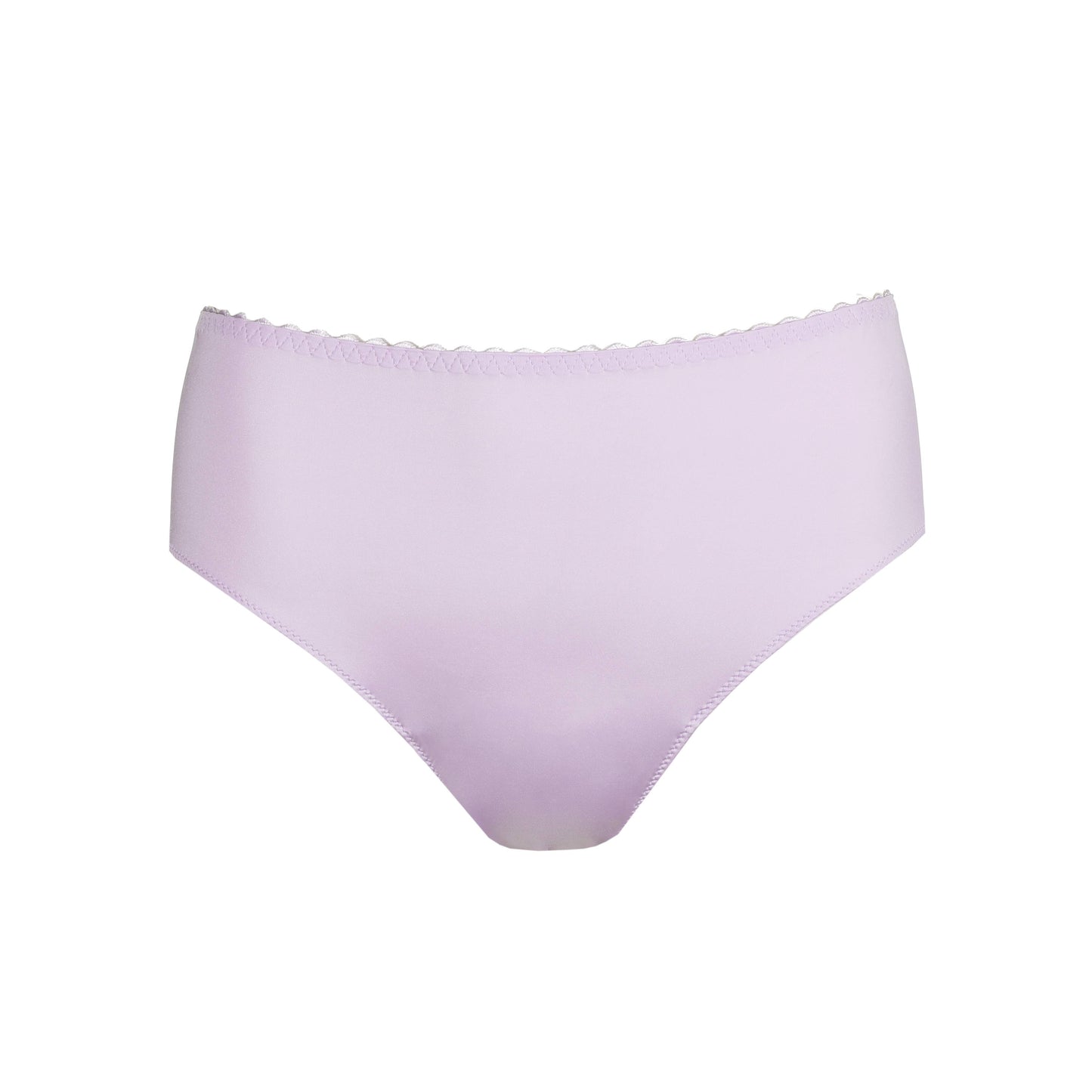 Primadonna IXIA fsmooth full briefs in Wisteria, high-waist lilac panties for a smooth retro look.