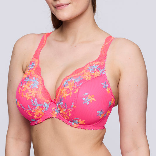 Primadonna CALA LUNA Blogger Pink half padded plunge bra