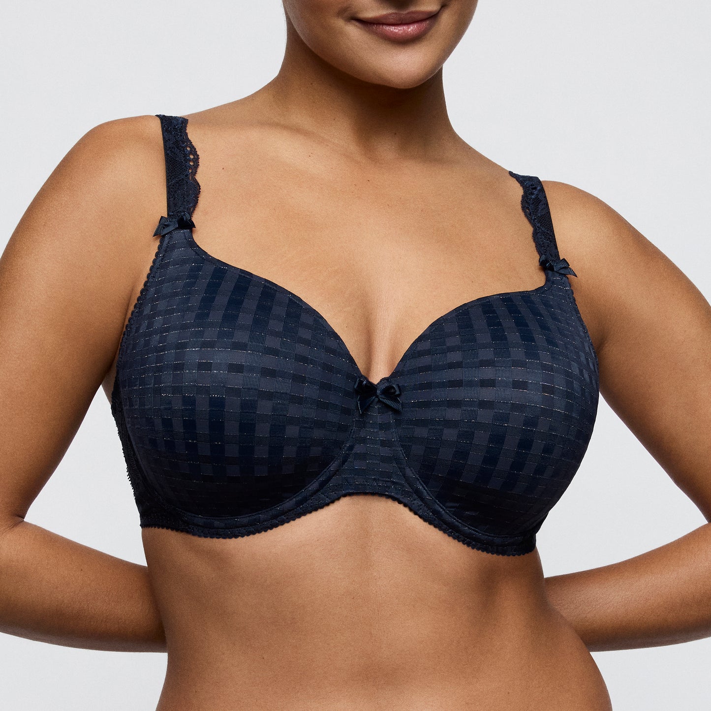 Primadonna MADISON padded bra heartshape in velvet blue