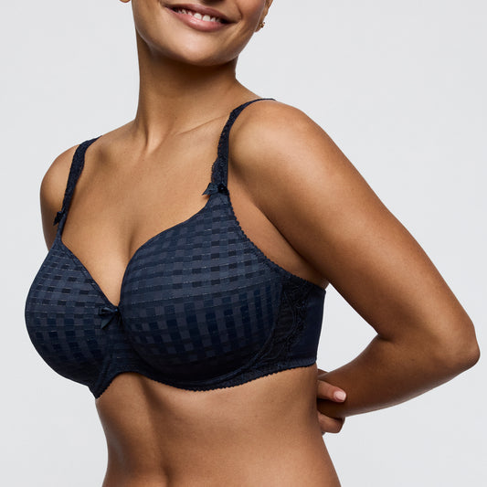 Primadonna MADISON padded bra heartshape in velvet blue