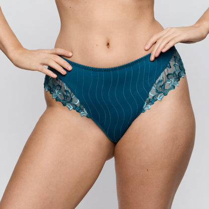 Primadonna DEAUVILLE luxury thong in peacock