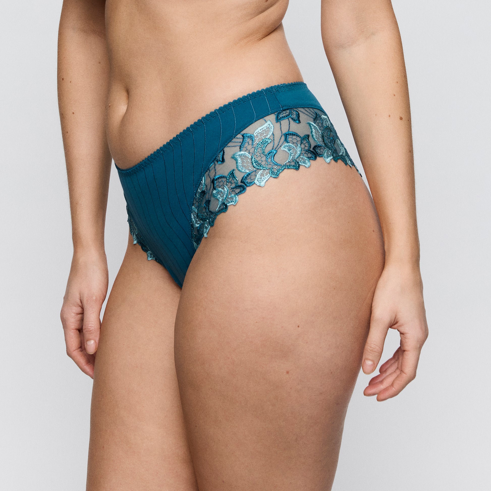 Primadonna DEAUVILLE luxury thong in peacock