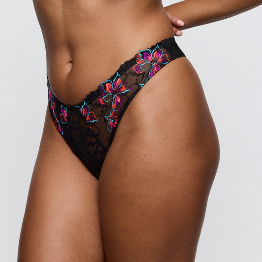 Primadonna MIYARA thong in Floral Eclipse