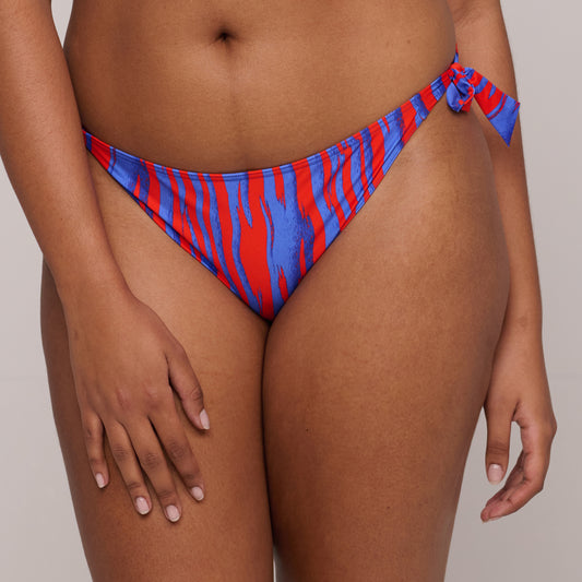 Primadonna Swim SKUDAI Wild stripes bikini briefs waist ropes