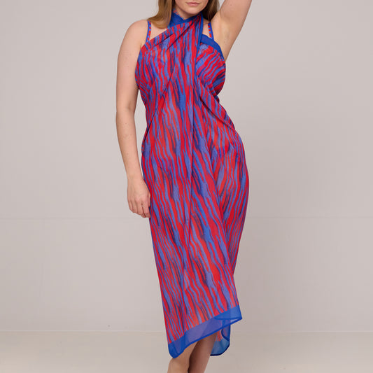 Primadonna Swim SKUDAI Wild stripes swimwear pareo