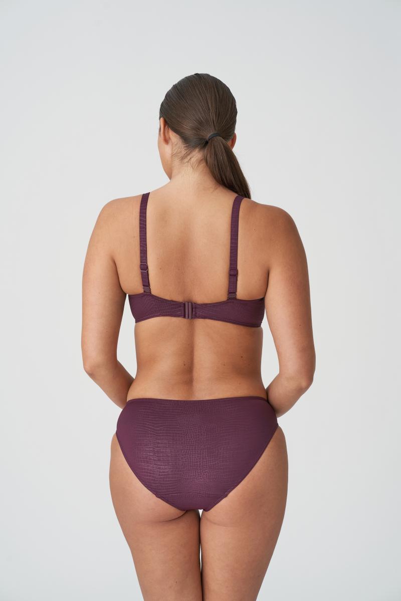 PrimaDonna Swim DALYAN full cup bikini top in wine