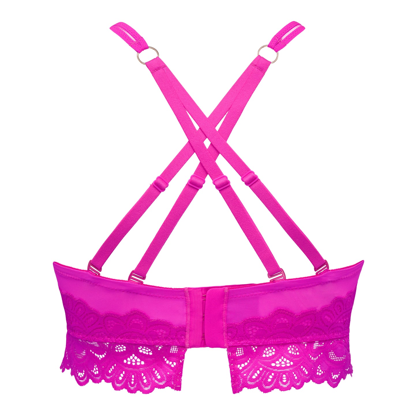 Primadonna Twist DEAR NIGHT plunge bra in Influencer Pink