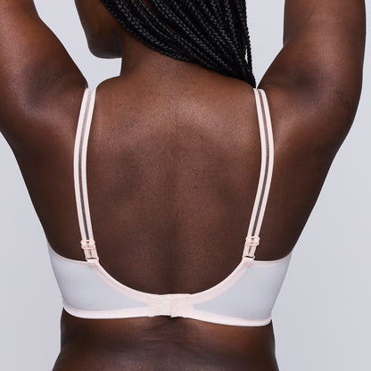 Primadonna Twist GLASS BEACH crystal pink padded balcony bra