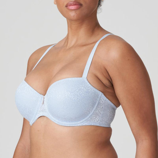 PrimaDonna Twist LUMINO padded balcony bra in Pale Blue