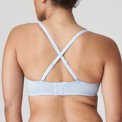 PrimaDonna Twist LUMINO padded balcony bra in Pale Blue
