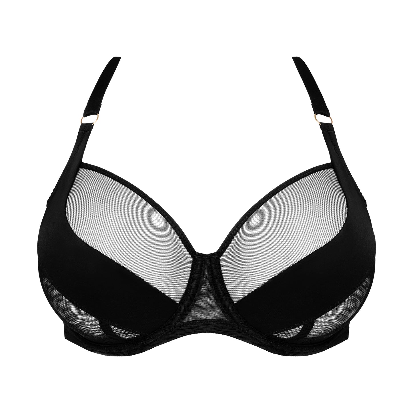 Primadonna Twist SHEARY balcony bra tulip seam in black