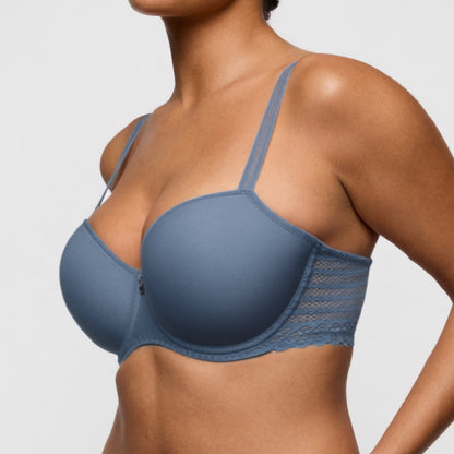 Primadonna Twist TWIST SIDE padded balcony bra in indigofera