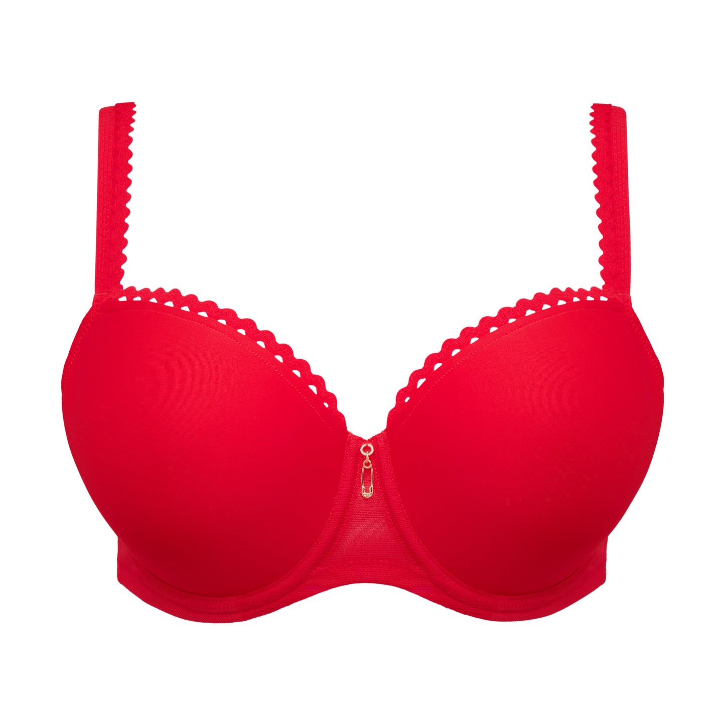 Primadonna Twist WOWGIRL padded balcony bra in true red