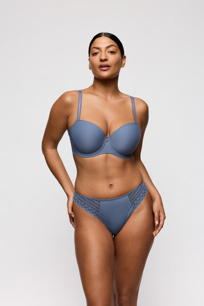 Primadonna Twist TWIST SIDE padded balcony bra in indigofera