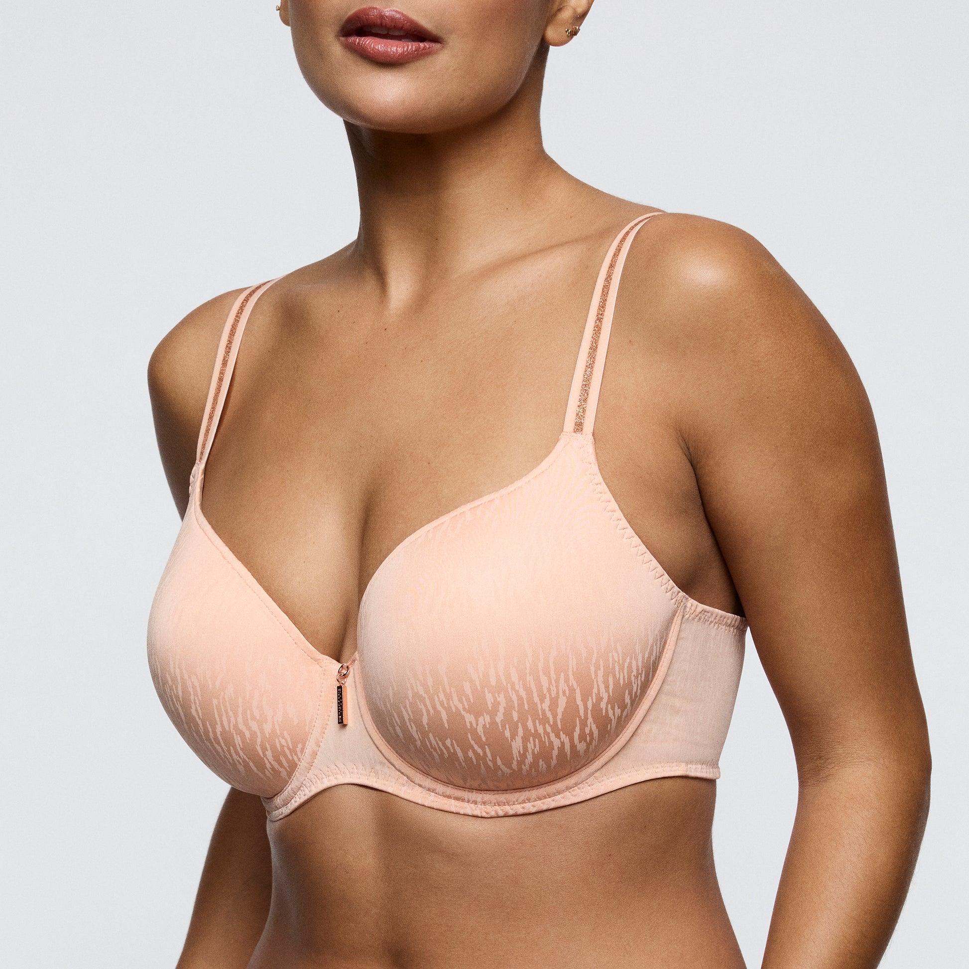 Primadonna Twist DALLI padded heartshape bra in silk