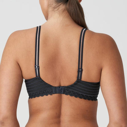 PrimaDonna Twist EAST END padded bra heartshape in charcoal