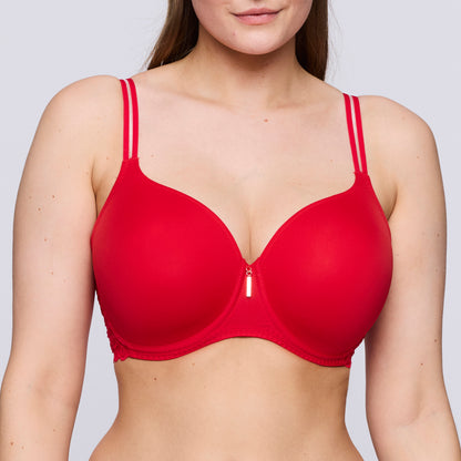 Primadonna Twist EAST END true red padded bra heartshape