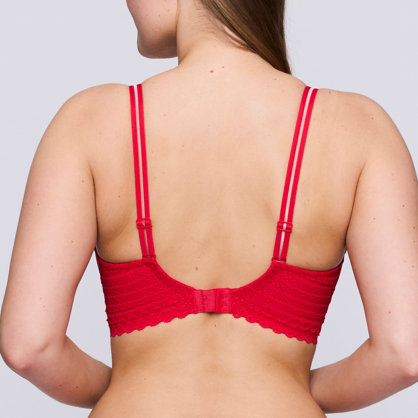 Primadonna Twist EAST END true red padded bra heartshape