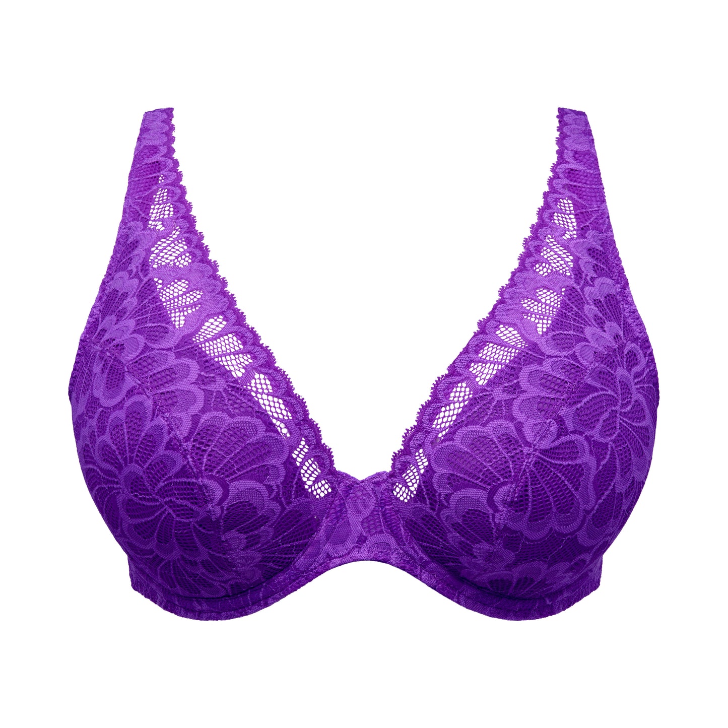 Primadonna Twist MOCUTO half padded plunge bra in Italian Acai