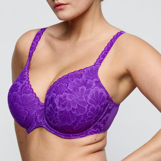 Primadonna Twist MOCUTO padded heartshape bra in Italian Acai