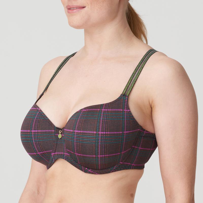 PrimaDonna Twist PRINCES BAY padded bra heartshape in Italian Check