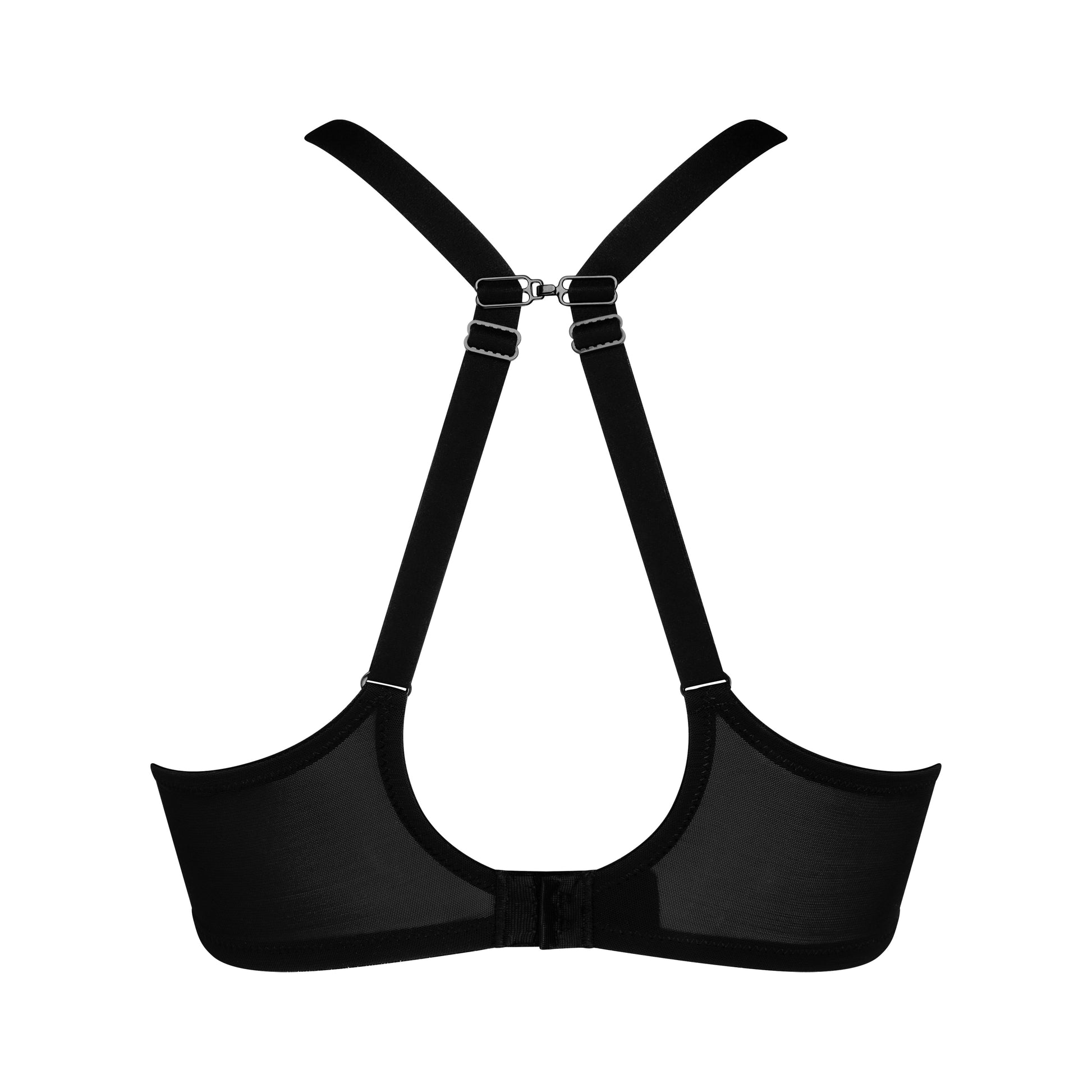Primadonna Twist SHEARY half padded plunge bra in black