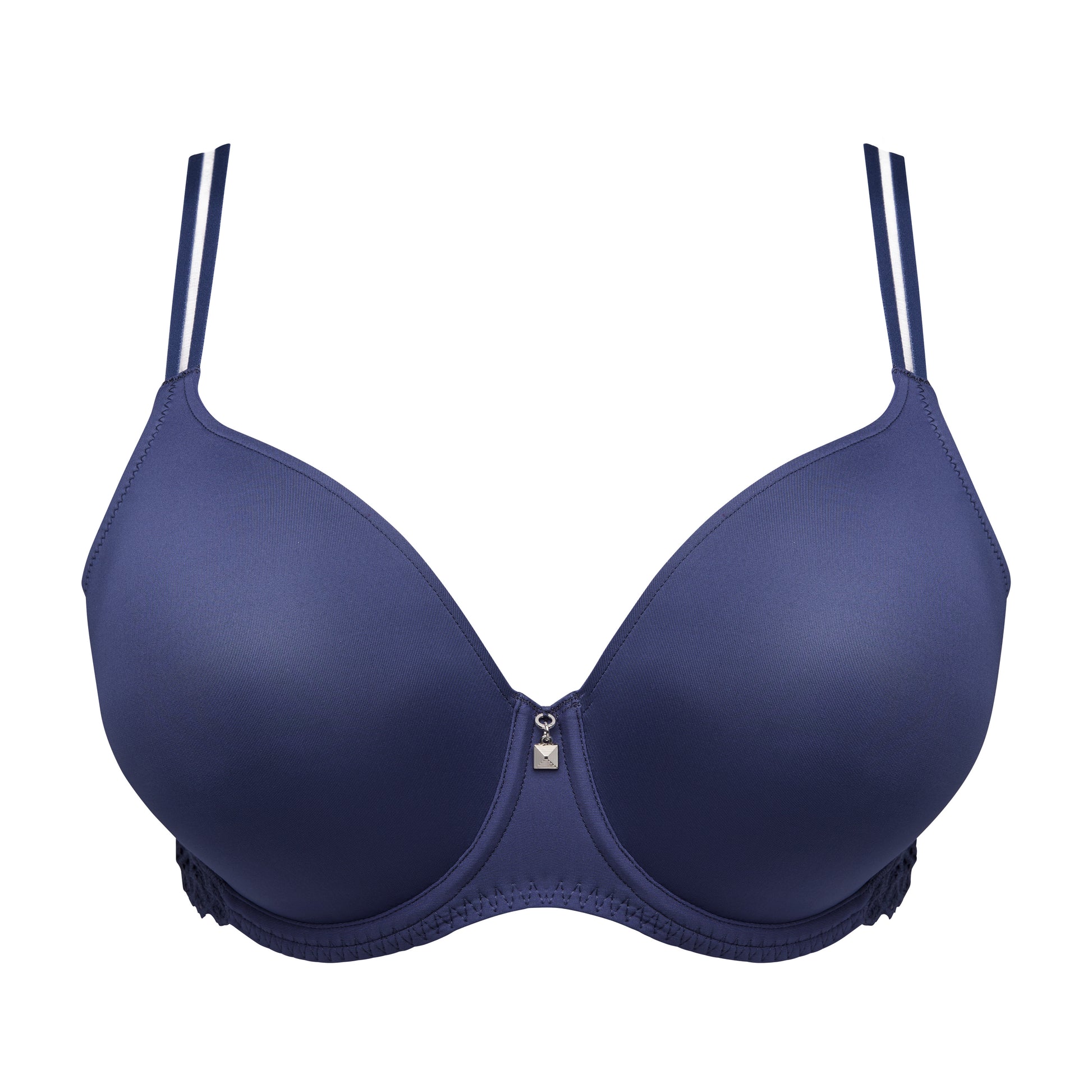 Primadonna Twist TWIST SIDE padded heartshape bra in indigofera