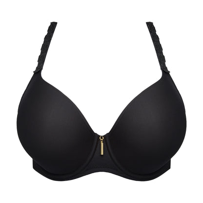 Primadonna Twist TWIXIE padded heartshape bra in black